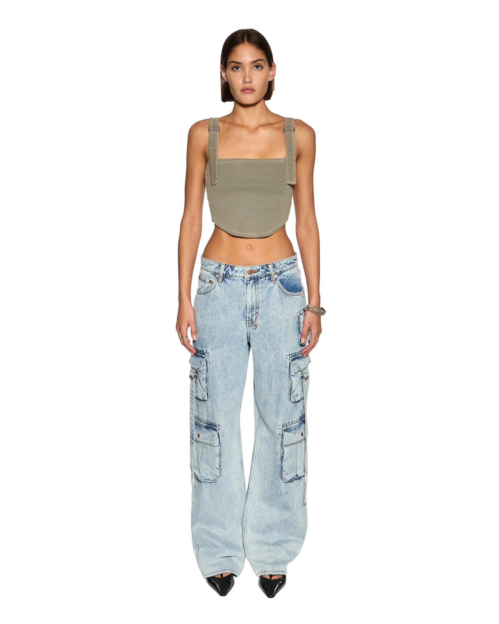 SYNDICATE BUCKLE TANK ASH - Image 2