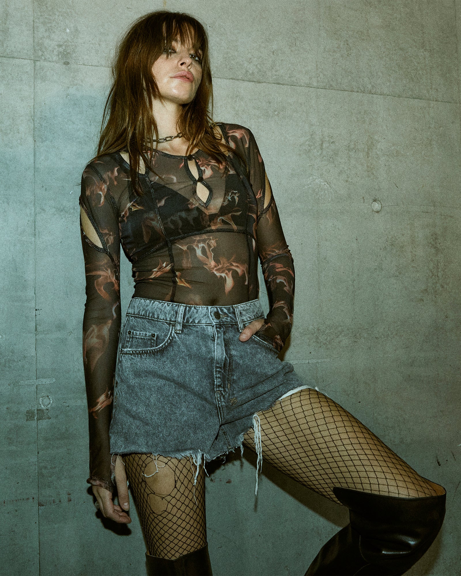 VOID MESH LS TOP CONSUMED - Image 6