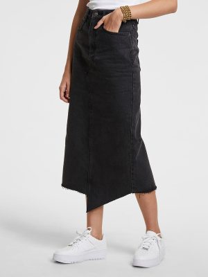 JAGGED SKIRT DOWNTOWN BLACK