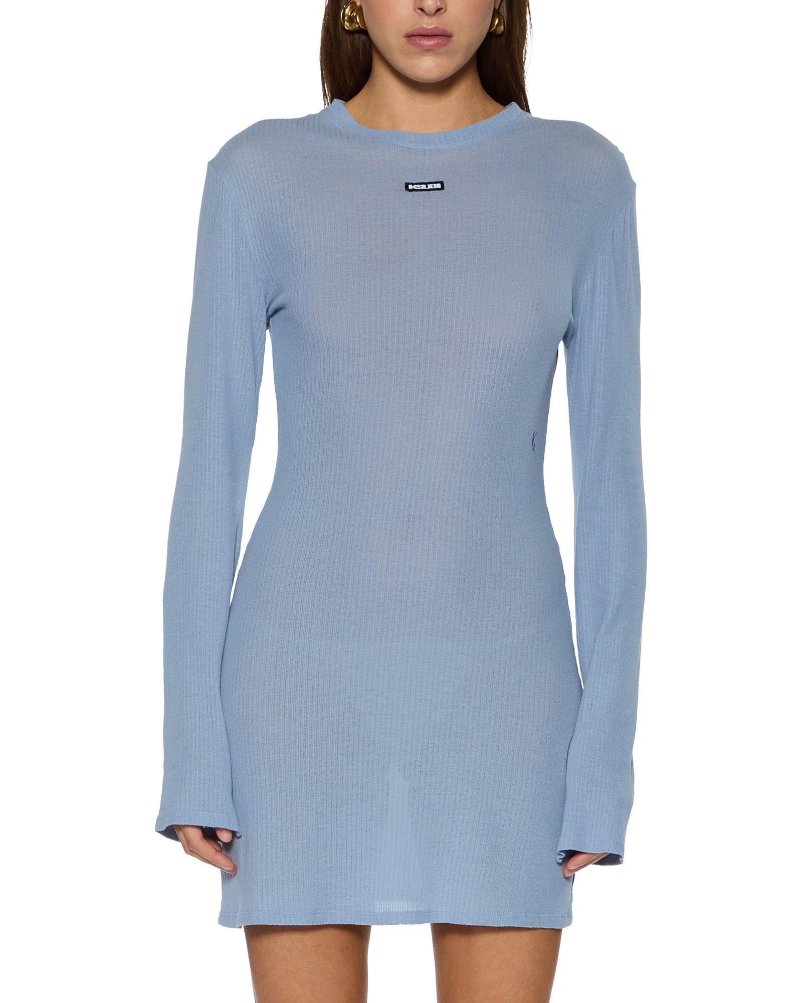 CRAWFORD LS DRESS ICE BLUE - Image 2