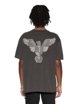 EAGLE BIGGIE SS TEE FADED BLACK