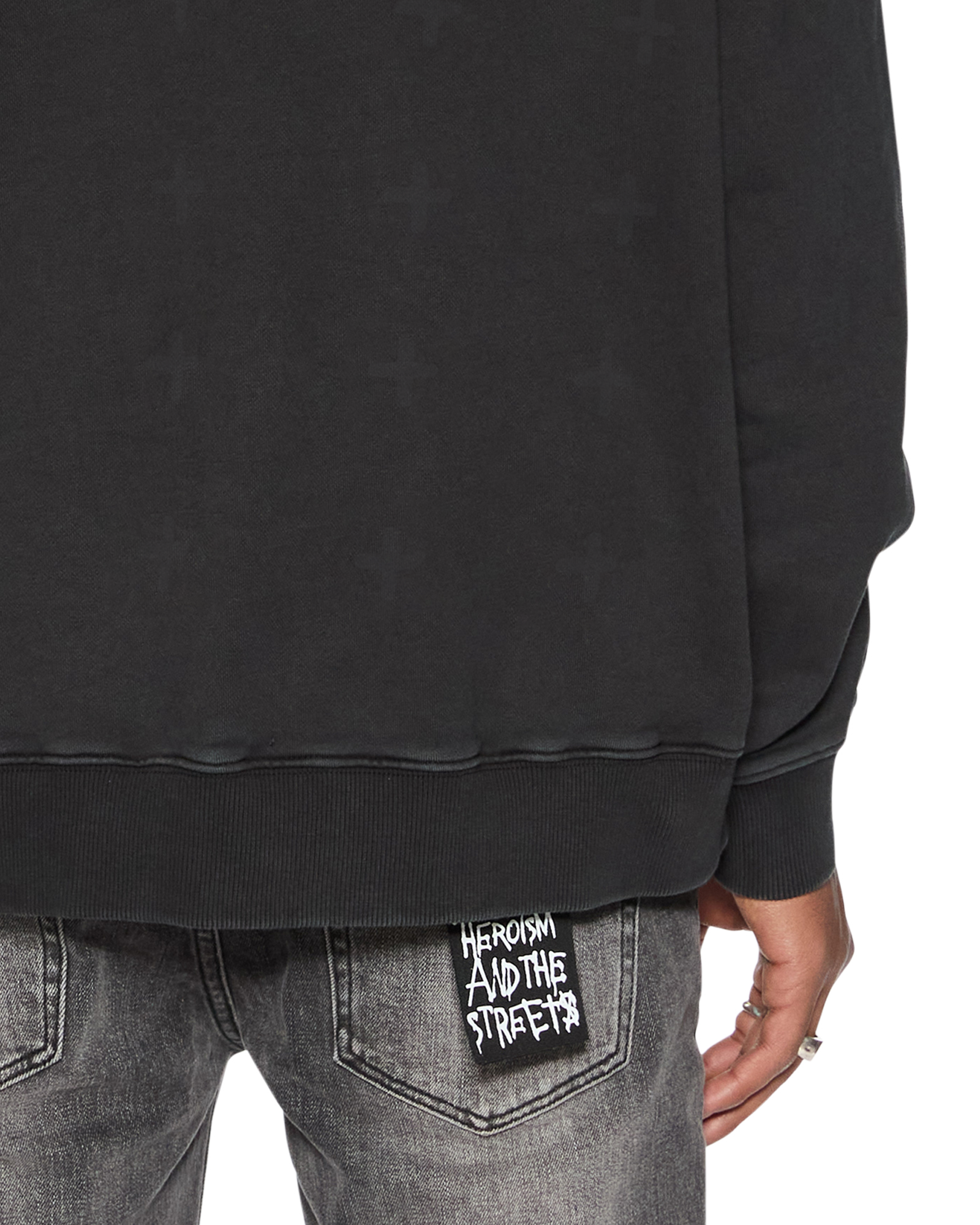 ELECTRIC BIGGIE HOODIE OLD BLACK - Image 4