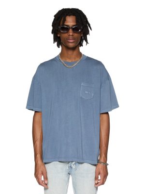 EST POCKET SS TEE DEEP END