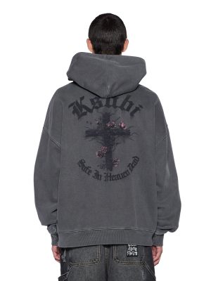THORNED EKCESS HOODIE CHARCOAL