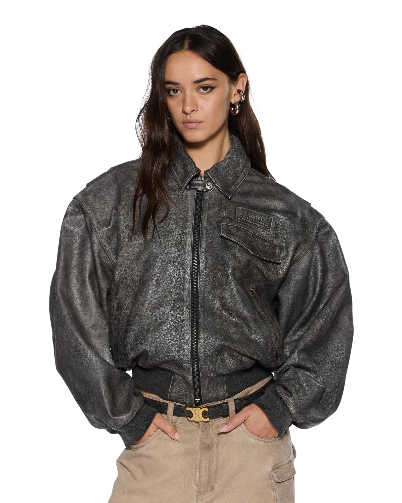 HIGHWAY BOMBER VINTAGE BLACK