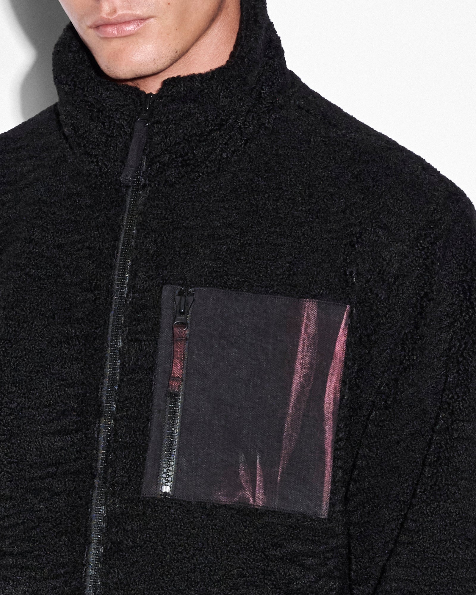 ICEBREAKER ZIP THRU BLACK - Image 6