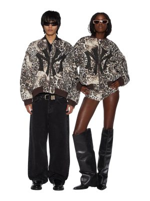 MOWALOLA BOMBER CHEETAH TRASHED