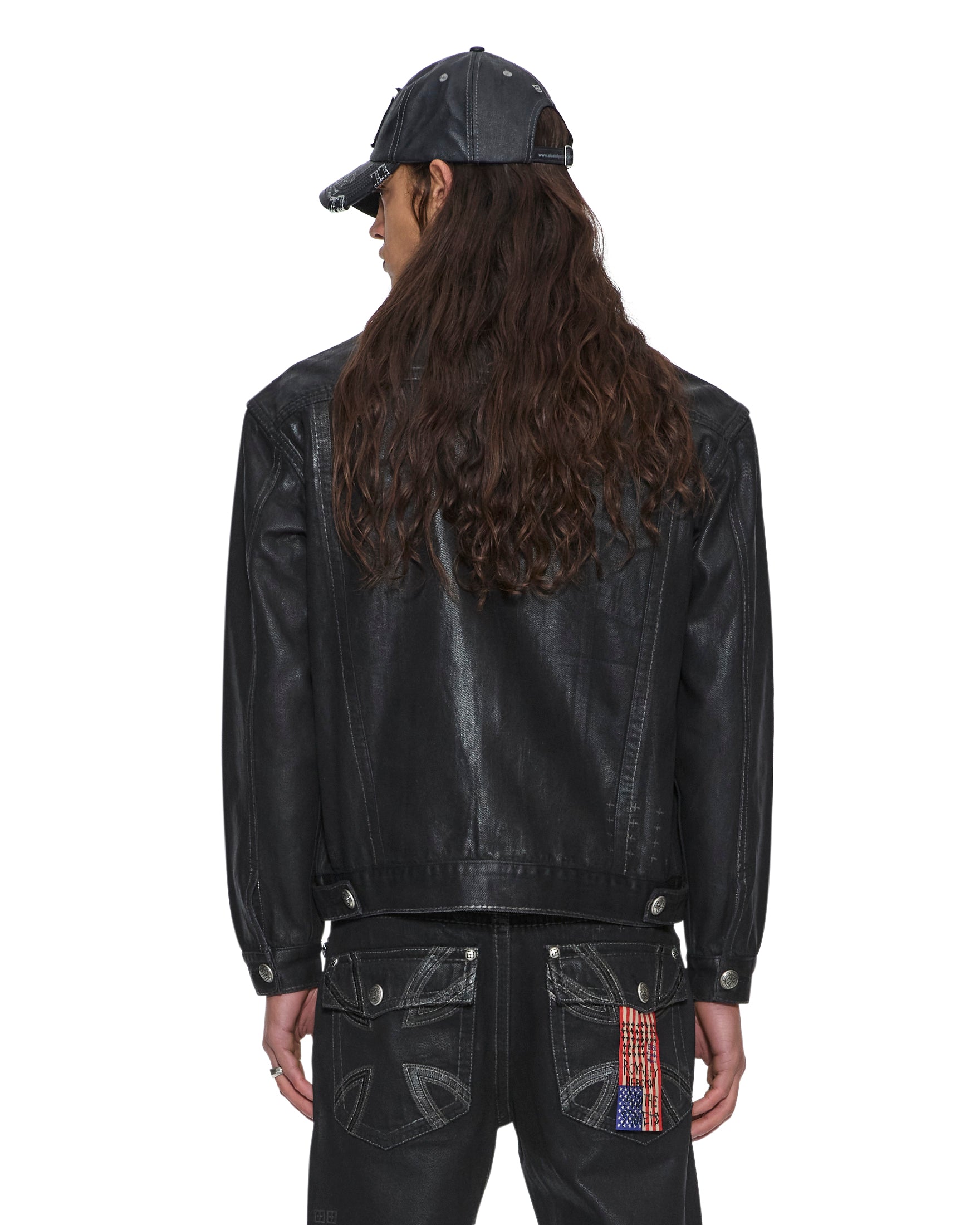 KSUBI X ALICE HOLLYWOOD OH G JACKET BLACK WAX - Image 5