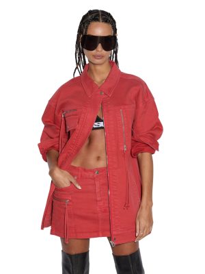 DOWNTOWN JACKET BIKER ROASTED