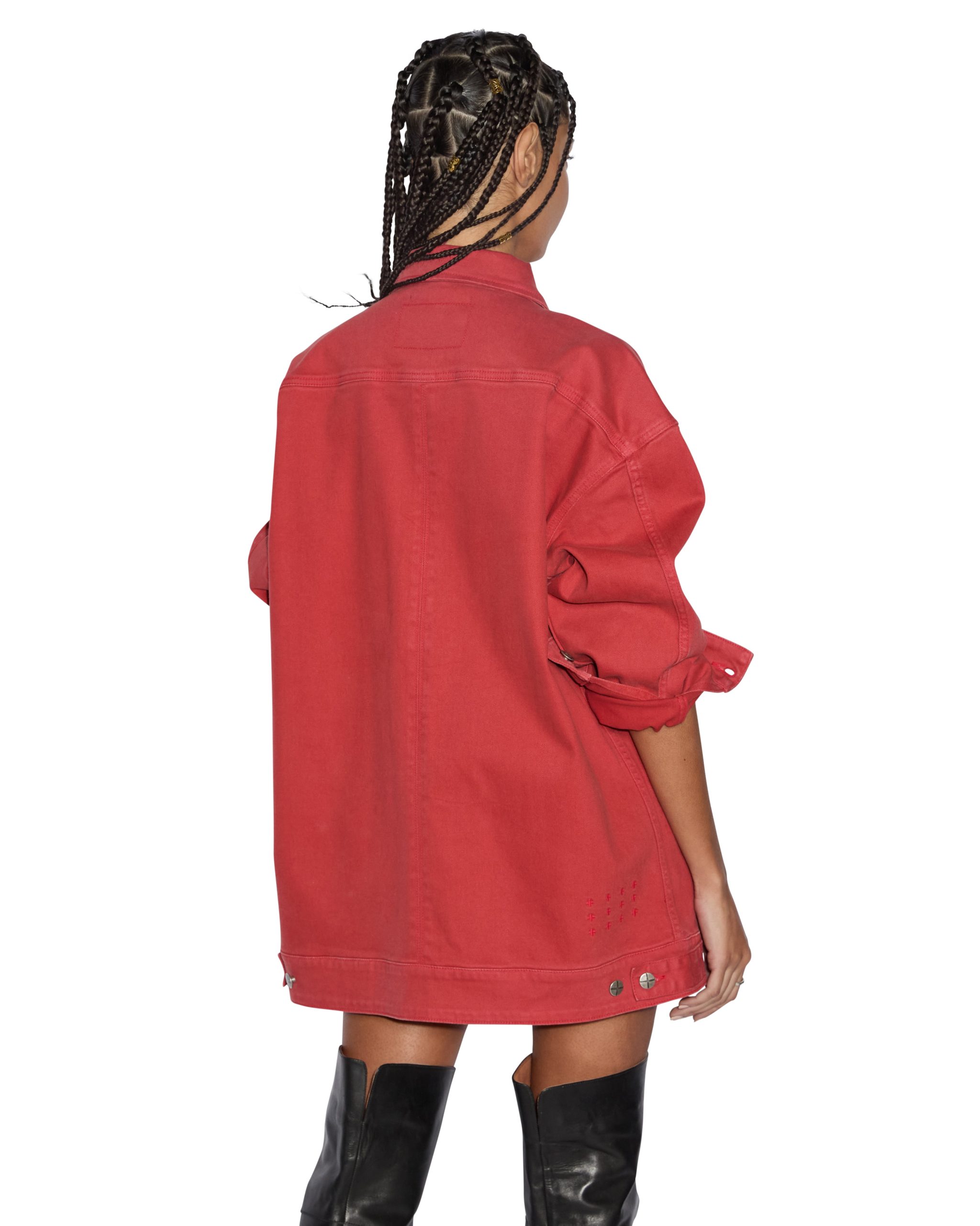 DOWNTOWN JACKET BIKER ROASTED - Image 7