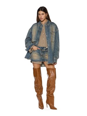 MICRO MINI SKIRT FLIP DUNE