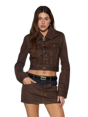 SLIM TRUCKER SADDLE BROWN