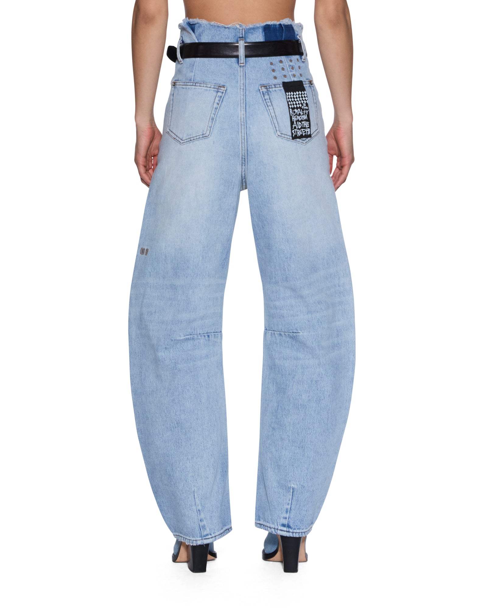 HI BARREL JEAN CUTOFF VAPOUR - Image 3