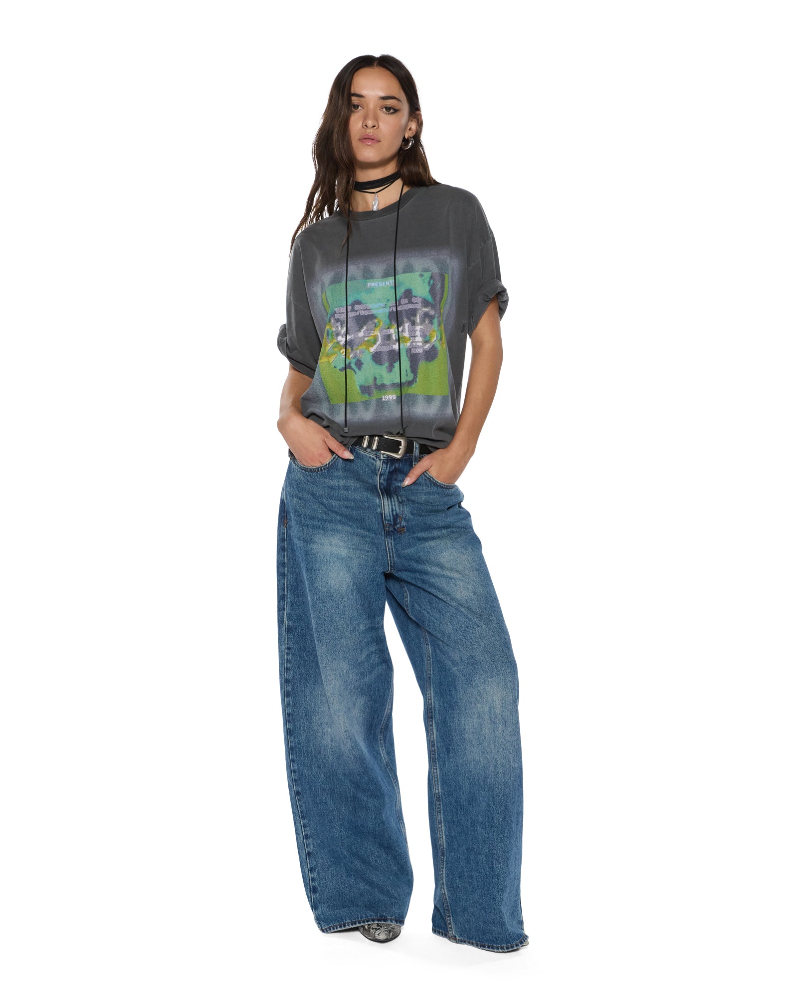 SUSPENSION OH G SS TEE CHARCOAL - Image 3