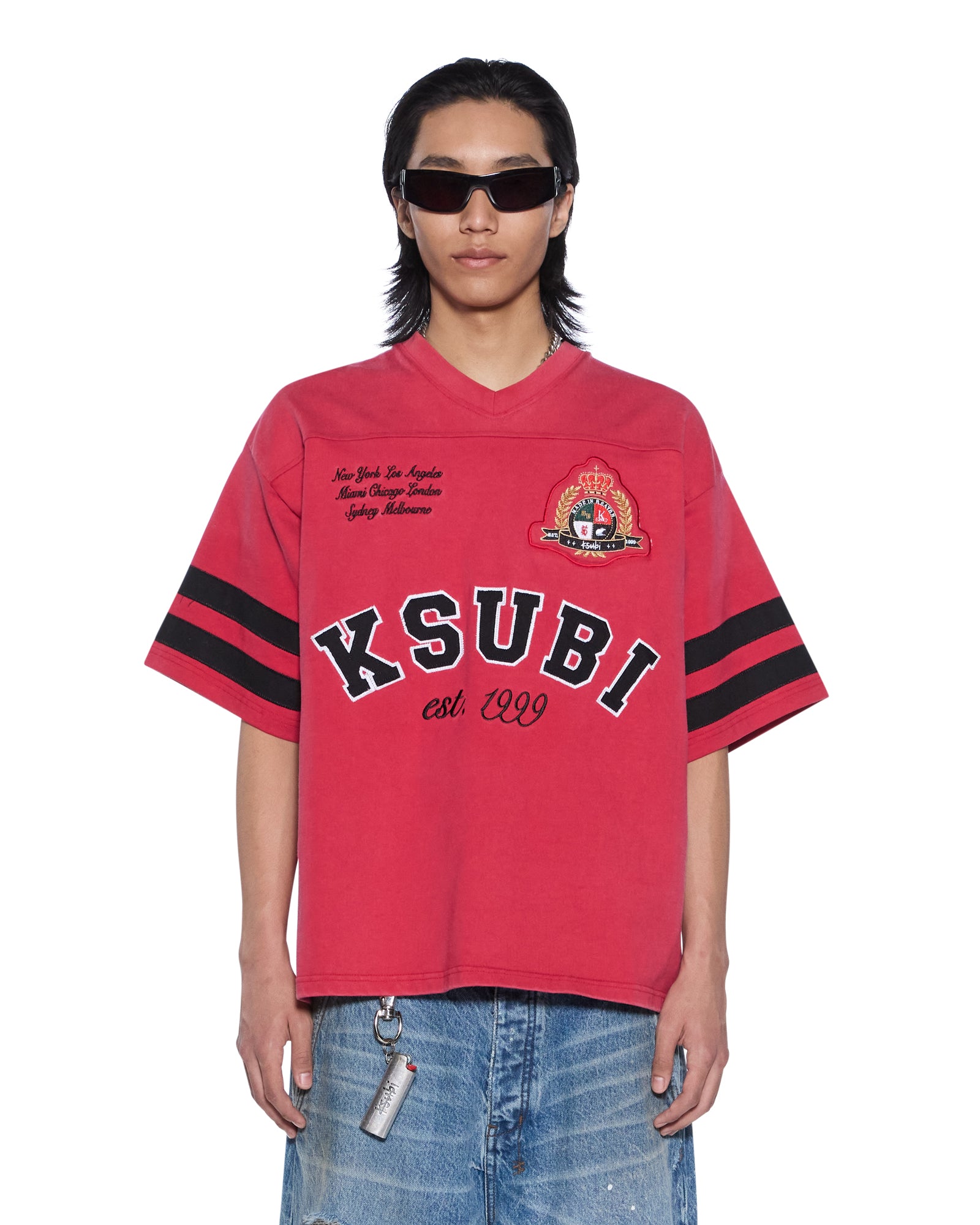 DUKE SS JERSEY CRIMSON