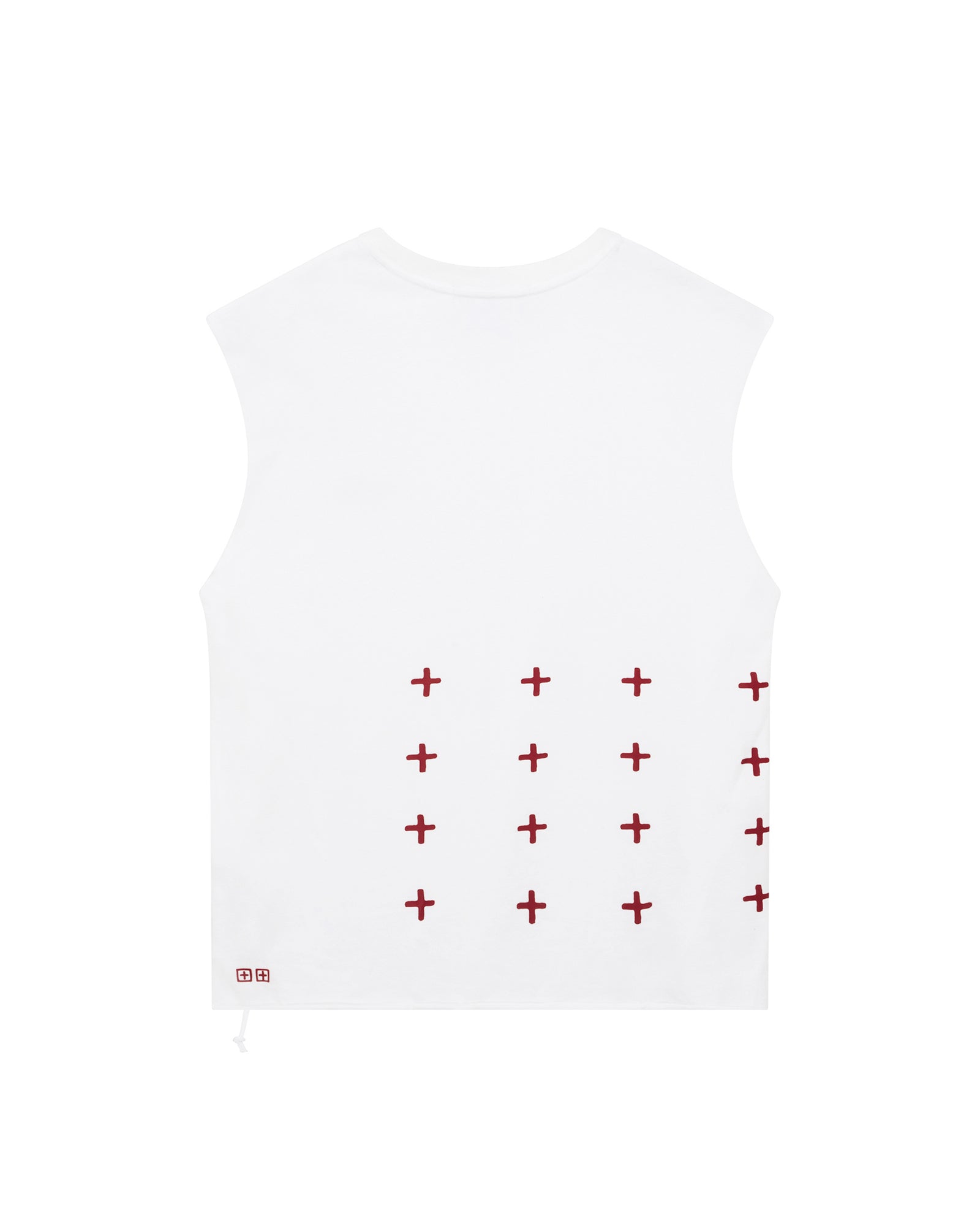 KINGDOM CUT OFF BIGGIE TEE WHITE - Image 5