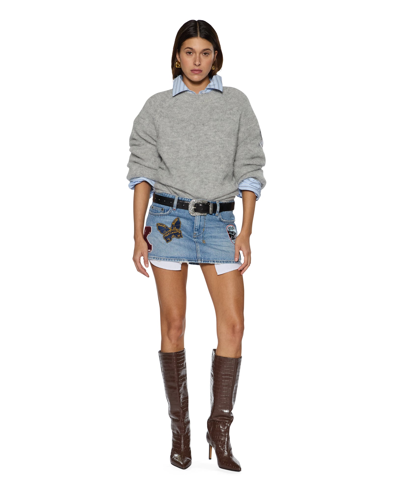 COSY KNIT LIGHT GREY - Image 2