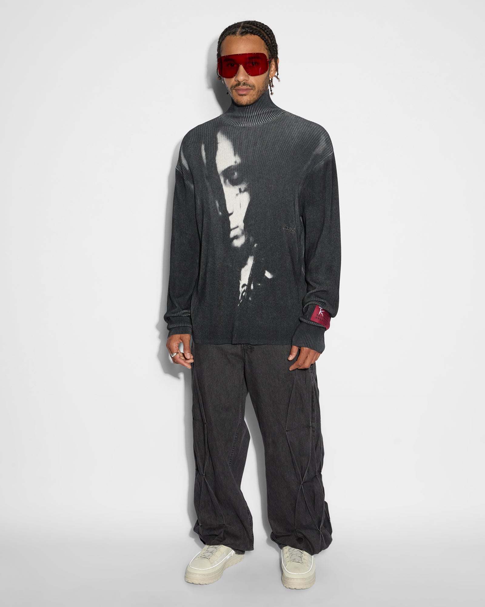 TRIPPIE KNIT BLACK - Image 2