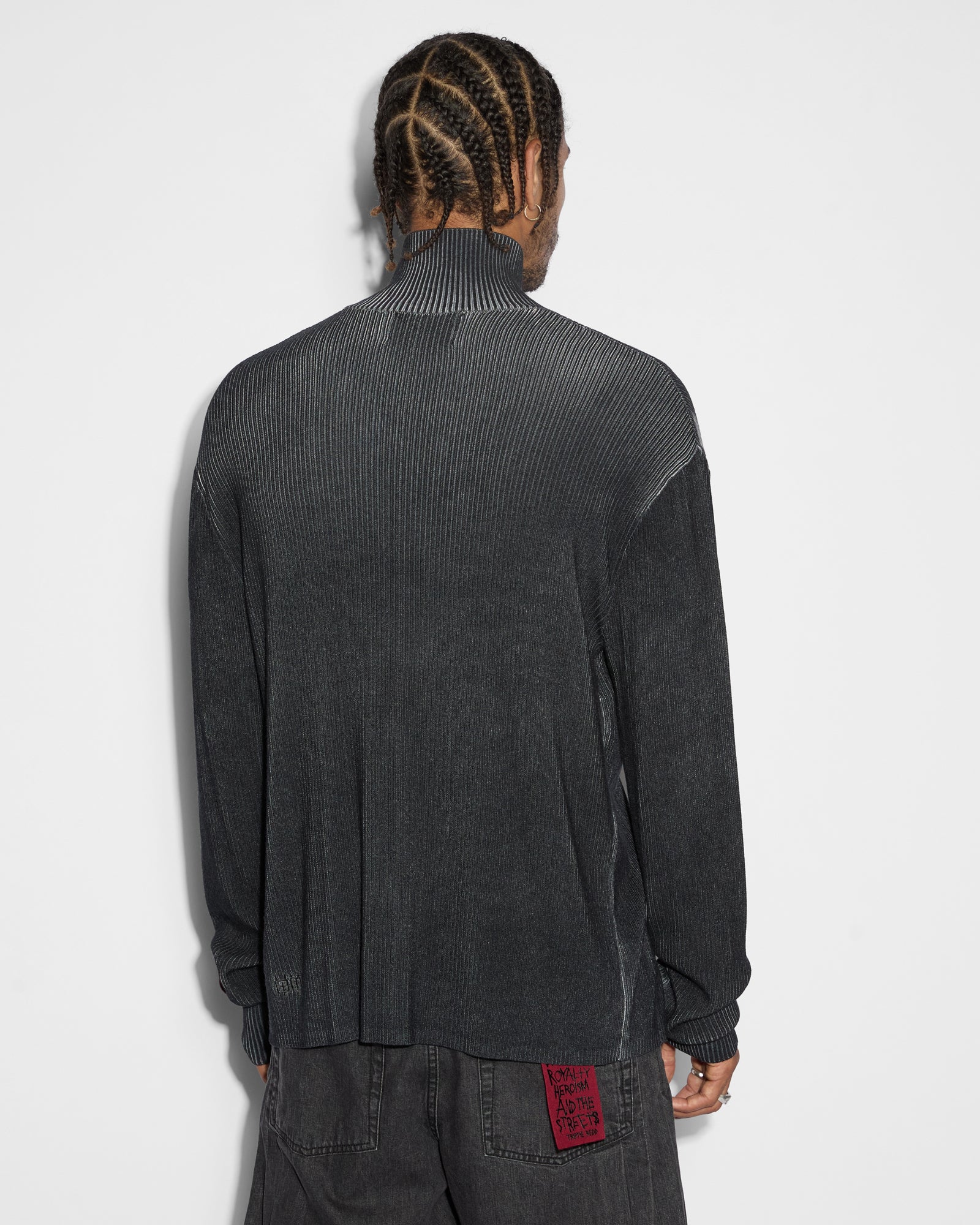 TRIPPIE KNIT BLACK - Image 3