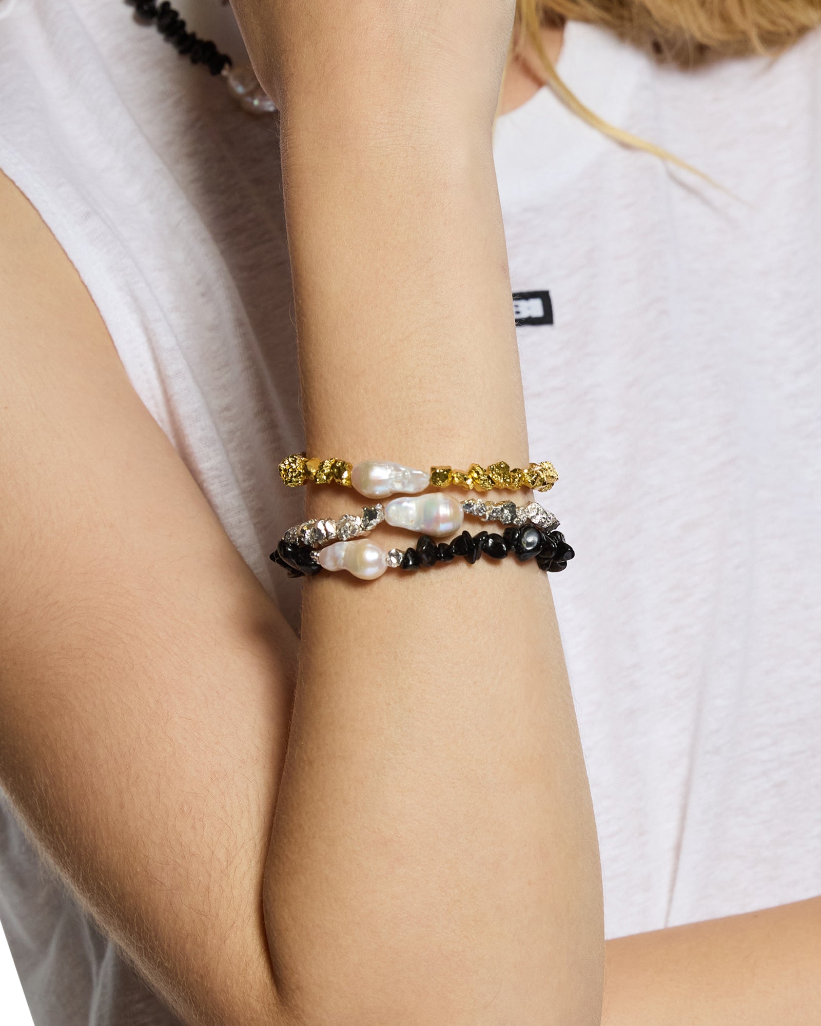 UNCUT SILVER BRACELET - Image 2