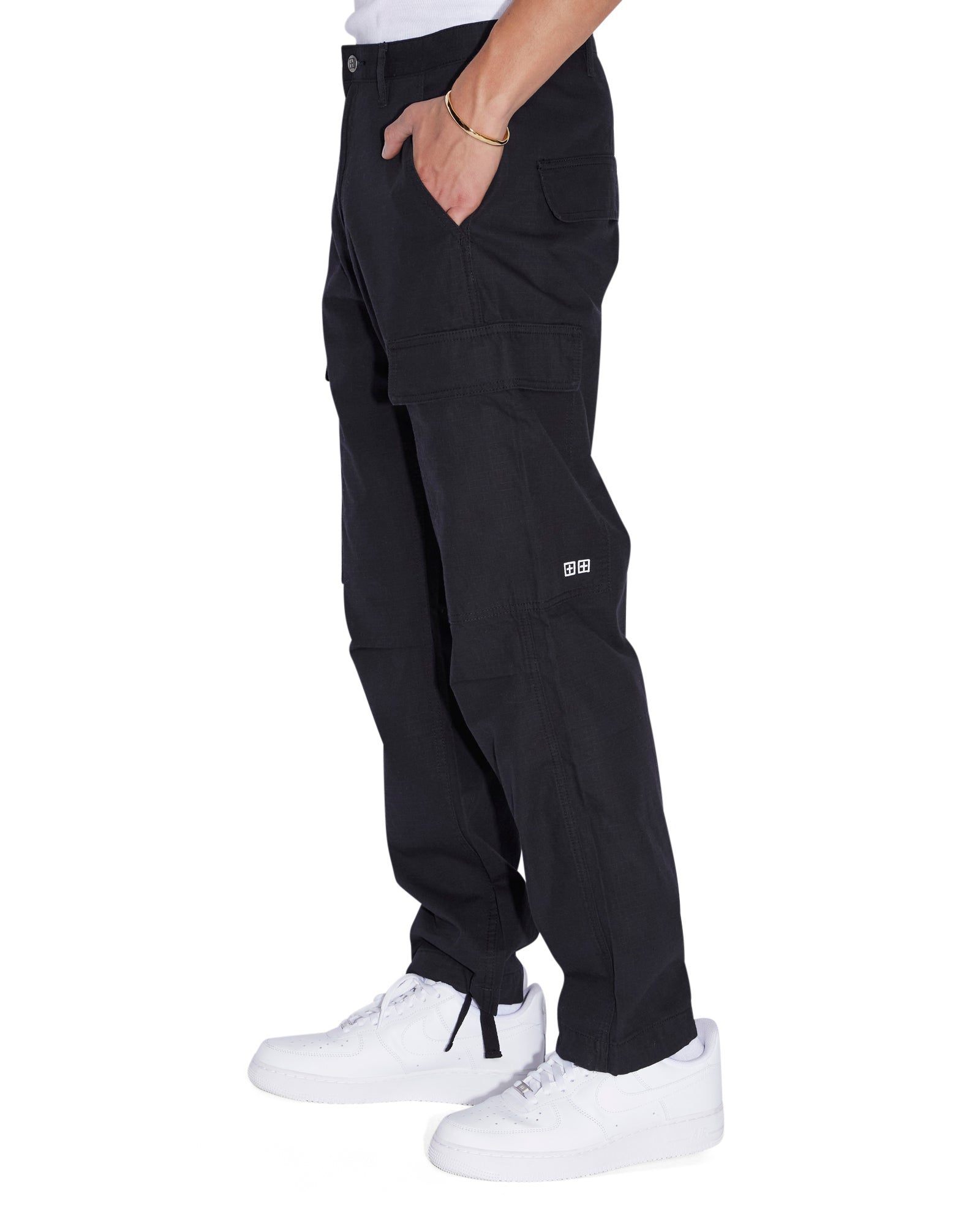 FUGITIVE CARGO PANT BLACK - Image 2