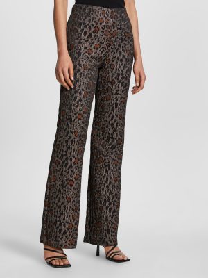 THREE AM PANT LEOPARD