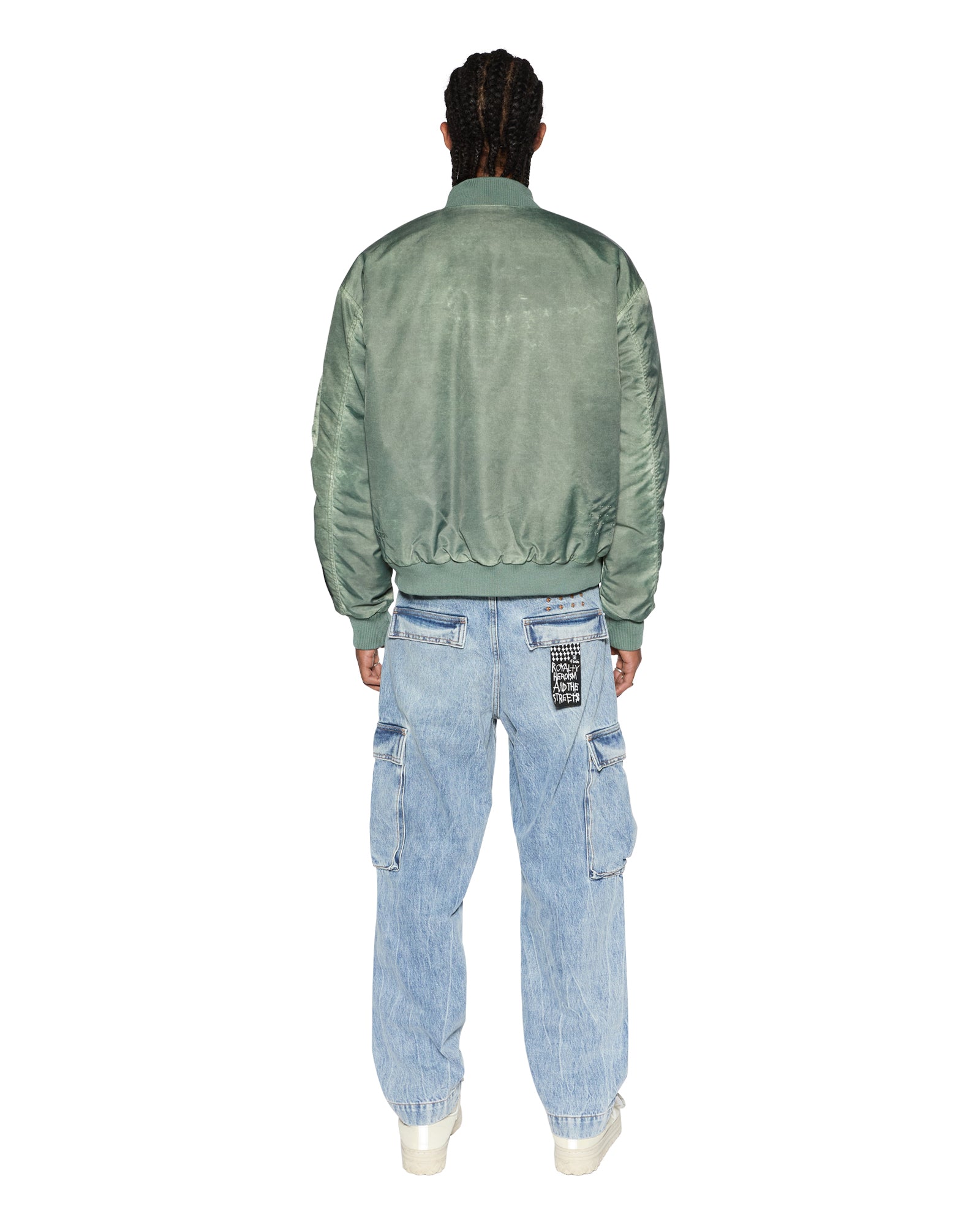 ROYALTY BOMBER KHAKI OVERDYE - Image 6