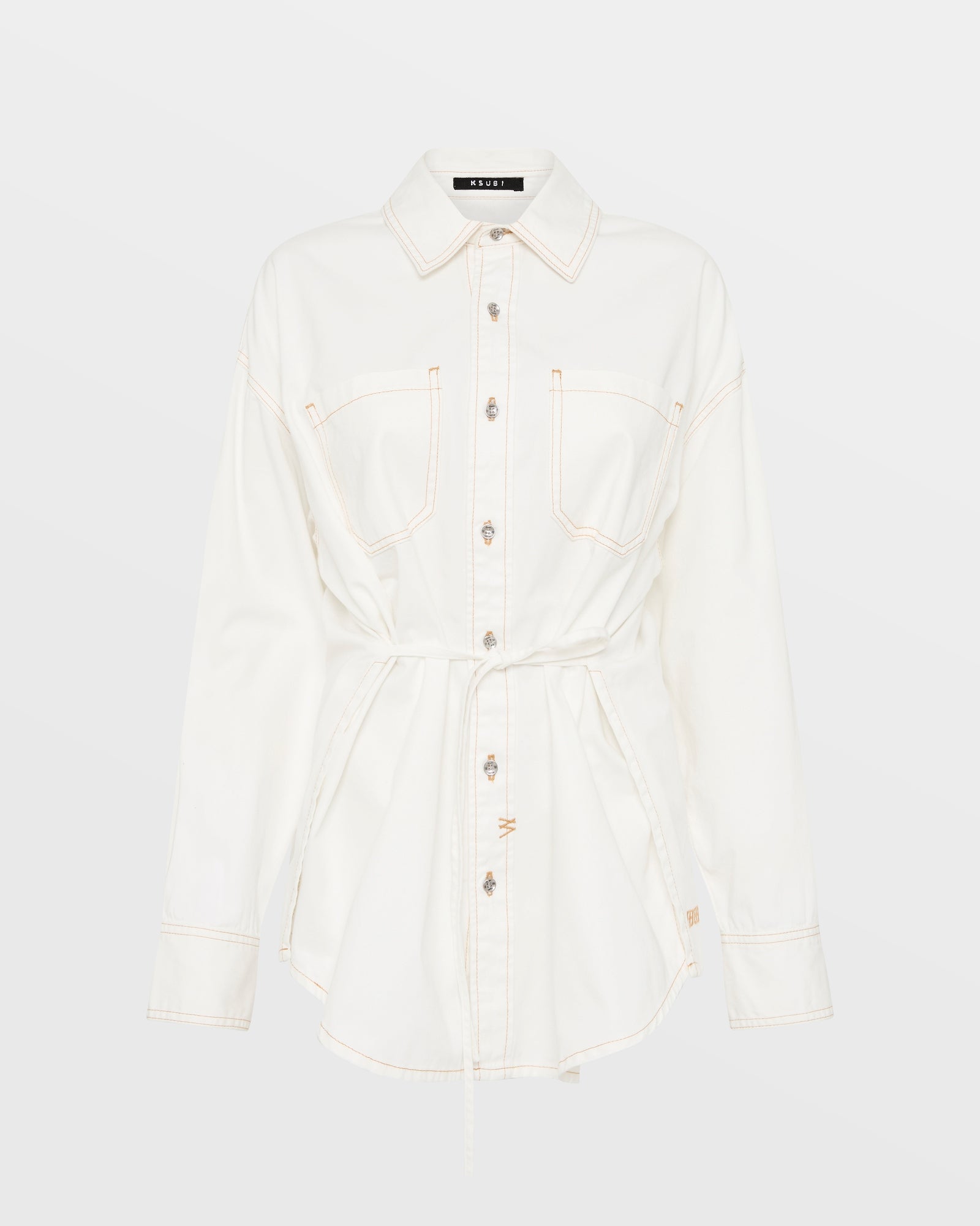 OVERSIZED TIE LS SHIRT SUGAR RUSH - Image 8