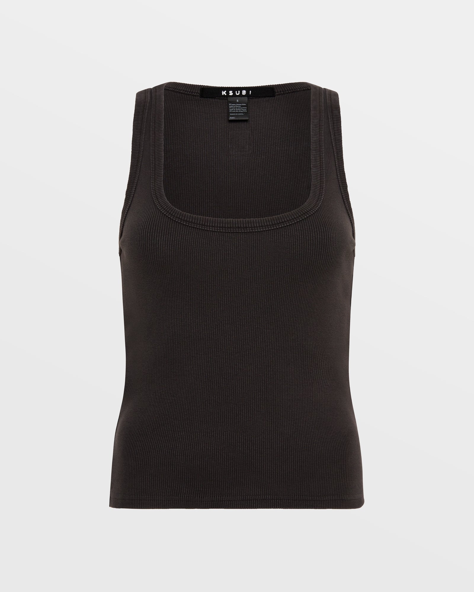 3X4 ORIGIN TANK WASHED BLACK - Image 5