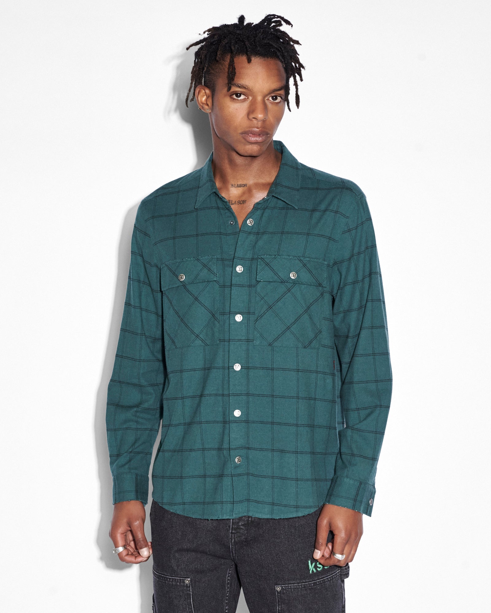 PARADOX LS SHIRT KHAKI FADE - Image 4