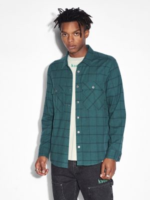 PARADOX LS SHIRT KHAKI FADE