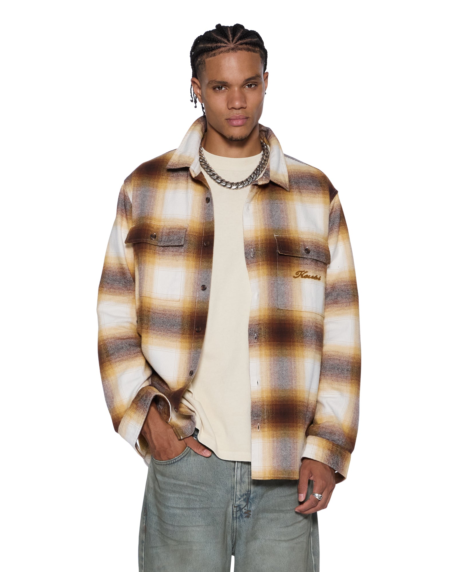 ROSEBOWL LS SHIRT BURNT ORANGE - Image 2