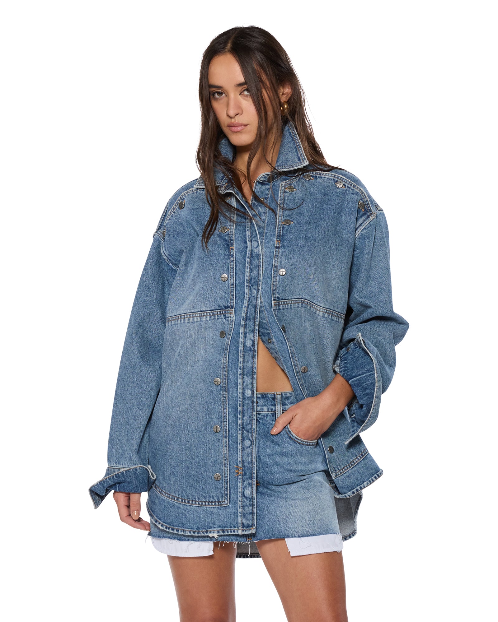 BOLT OVERSIZED LS SHIRT SWEPT - Image 4