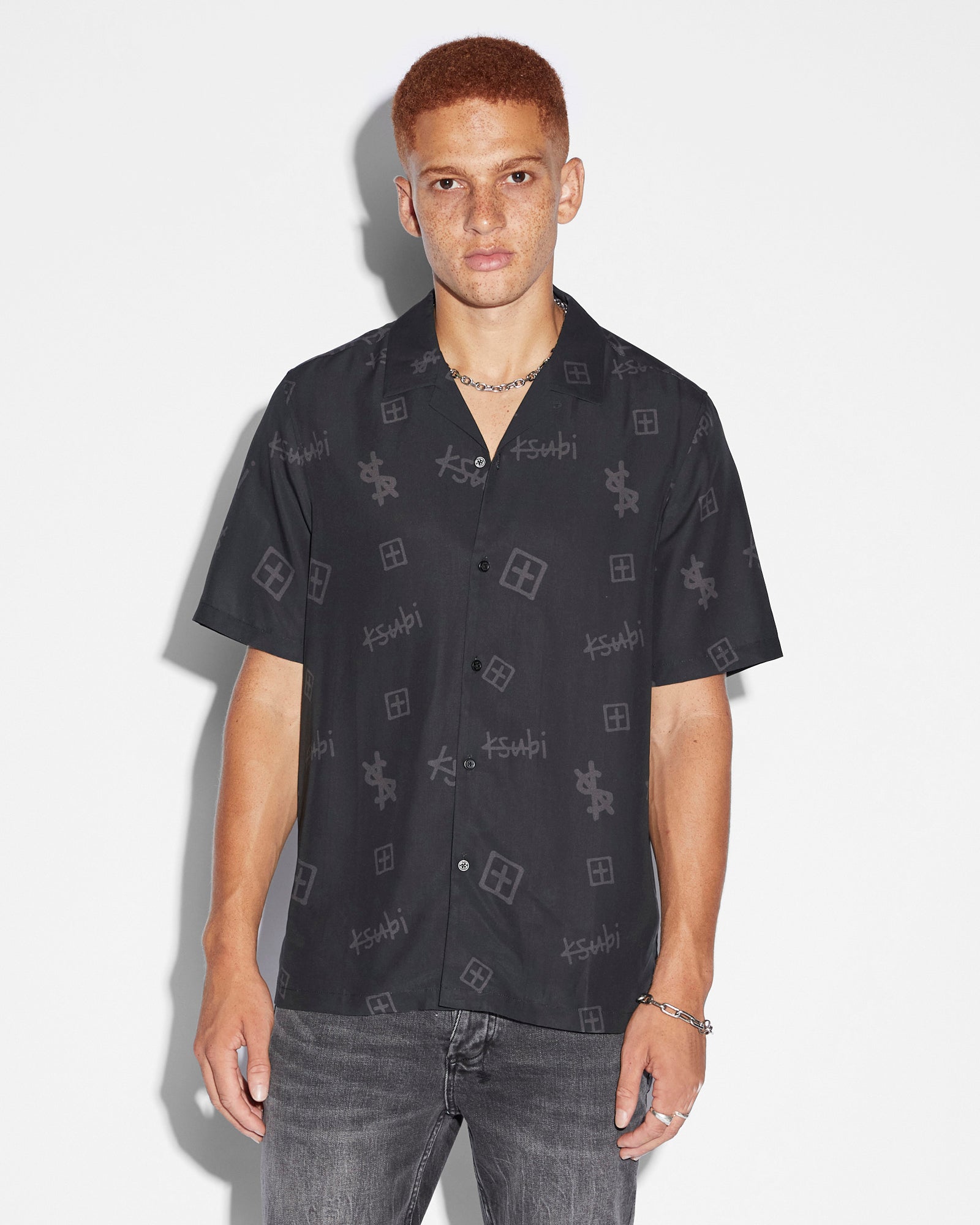 KASH BOX RESORT SS SHIRT COAL - Image 6