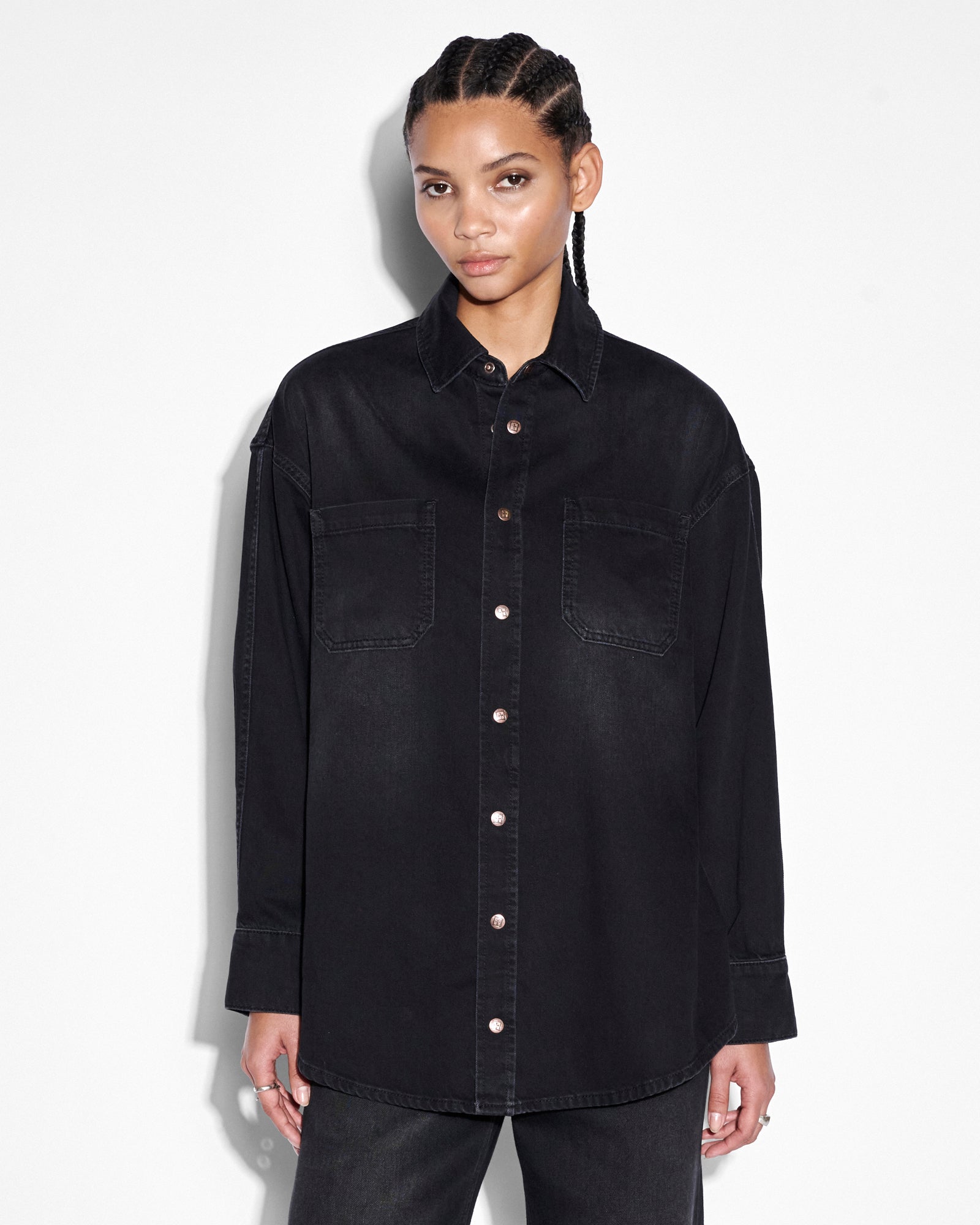 OVERSIZED LS SHIRT FADED - Image 4