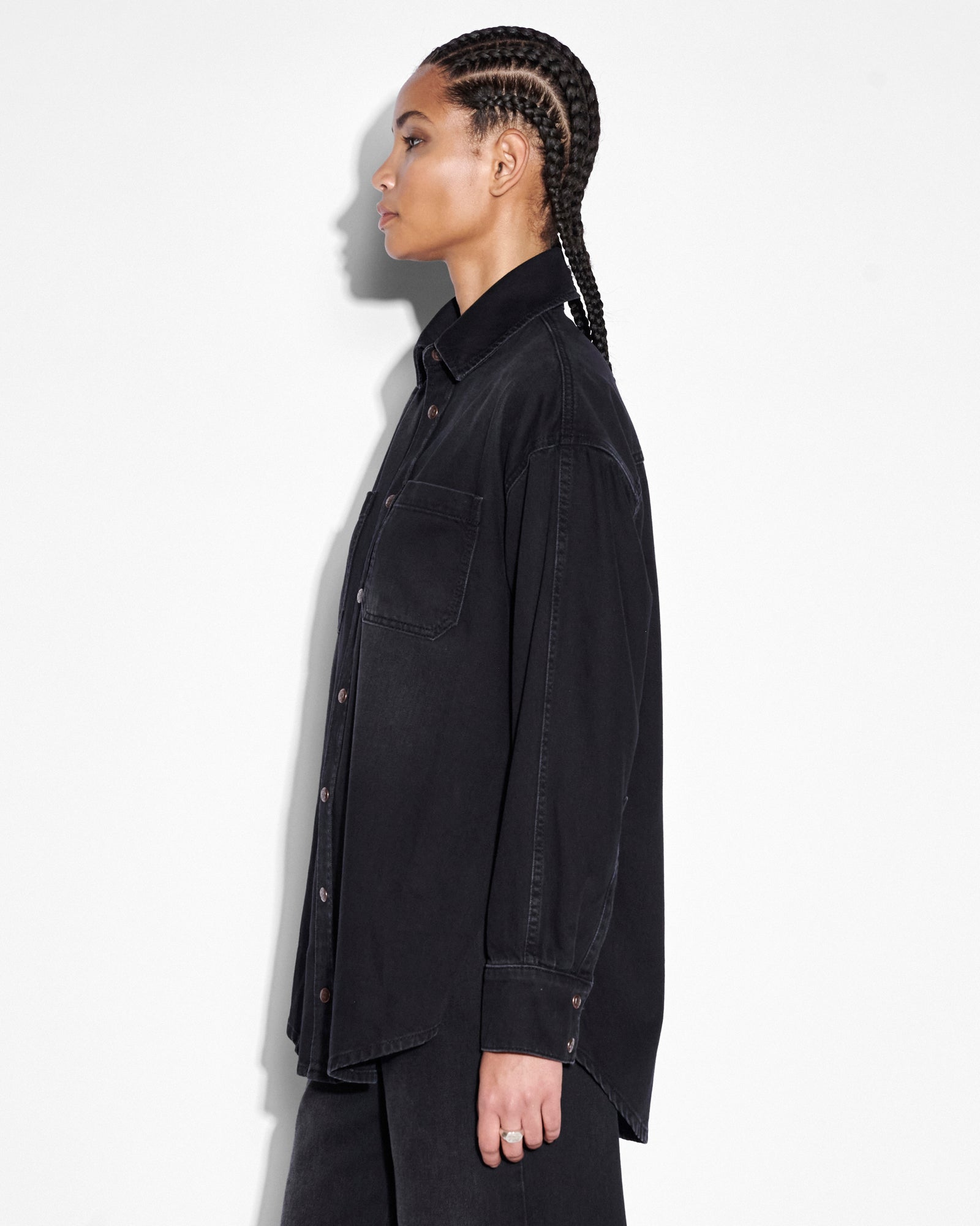 OVERSIZED LS SHIRT FADED - Image 6