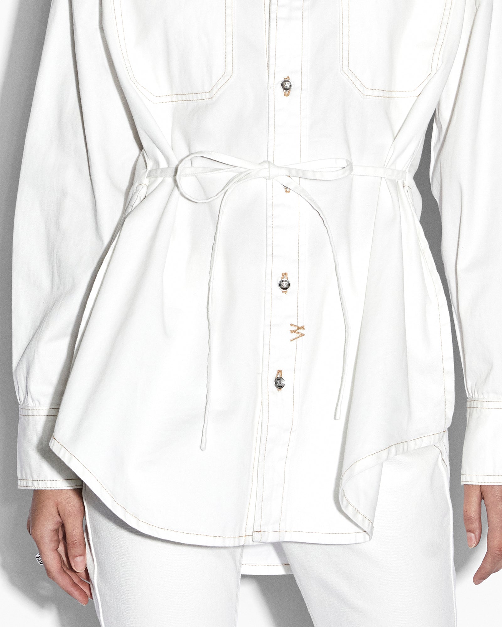 OVERSIZED TIE LS SHIRT SUGAR RUSH - Image 4