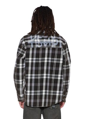 ROSEBOWL LS SHIRT 1999 BLACK CHECK
