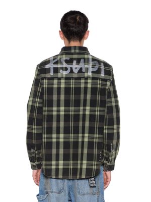 ROSEBOWL LS SHIRT 1999 KHAKI CHECK