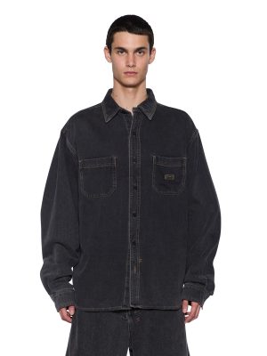 VULTURE DENIM LS SHIRT BAXTER BLACK