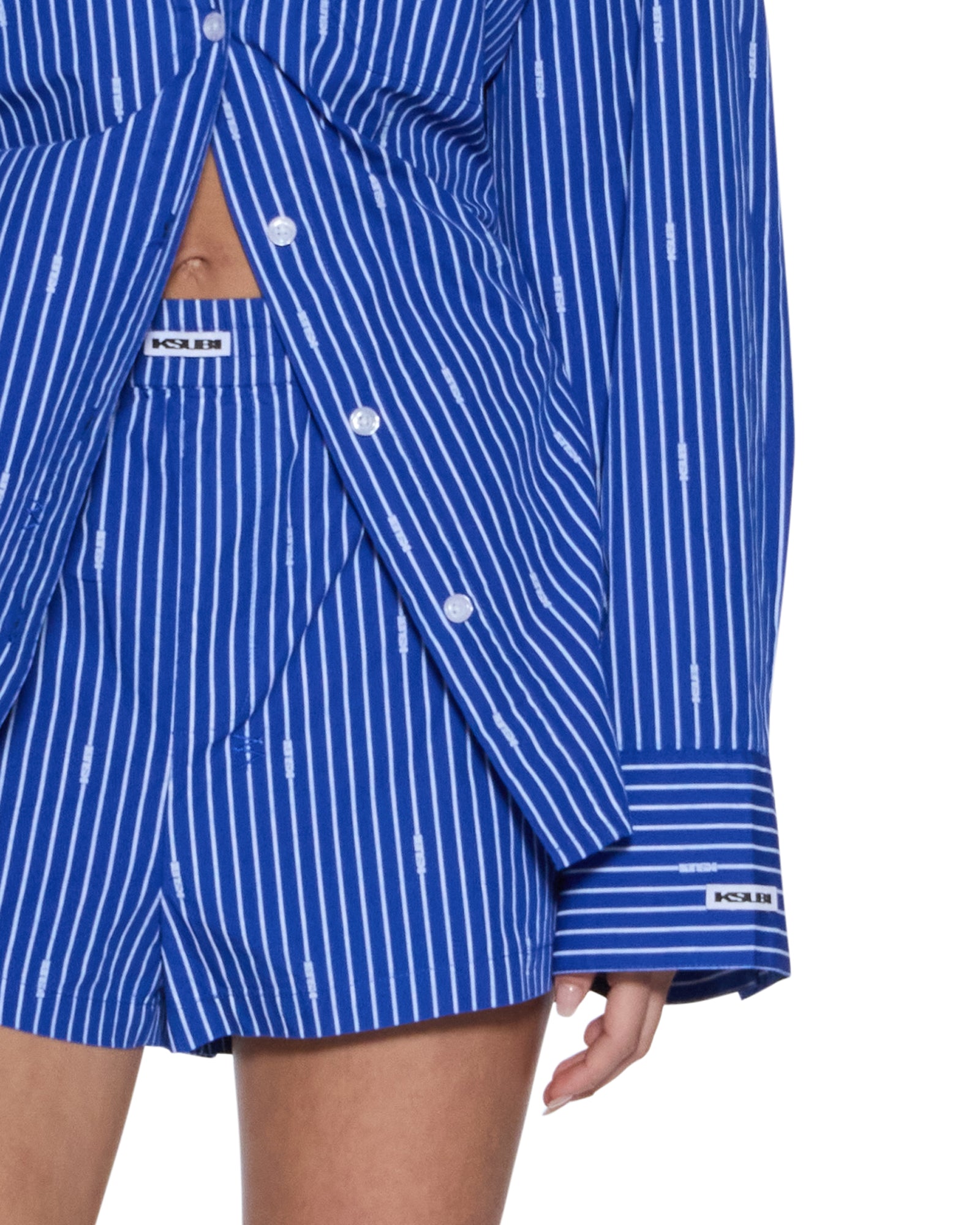 ASTRA SHIRT COBALT STRIPE - Image 3