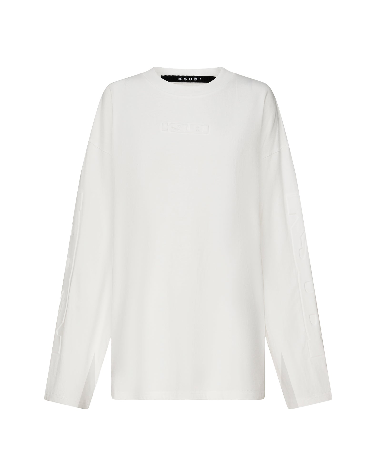 SOTT BOYFRIEND LS TEE VINTAGE WHITE - Image 6