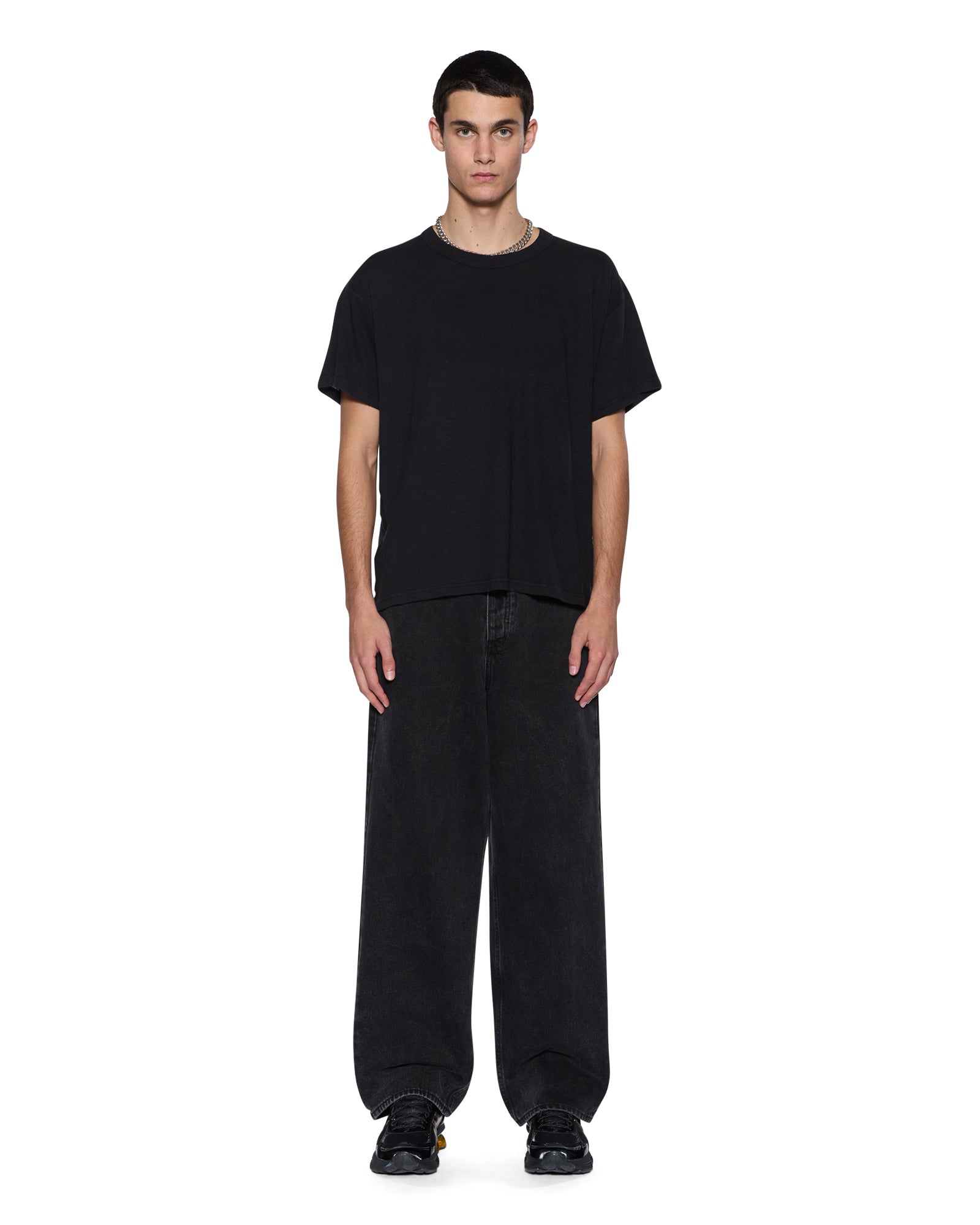 SLUB SID SS TEE BLACK - Image 2