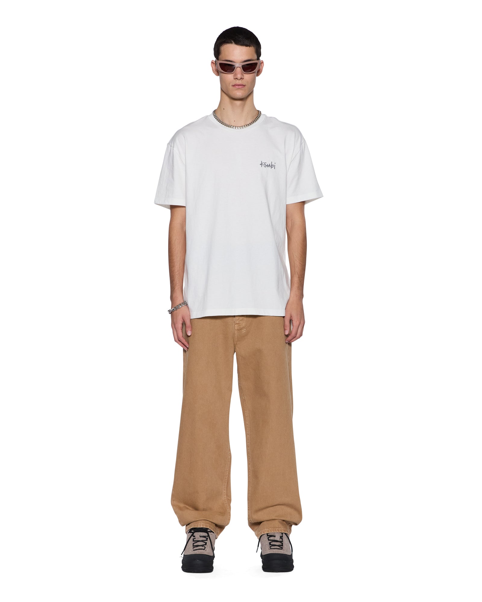 ALL DAY BIGGIE SS TEE VINTAGE WHITE - Image 3