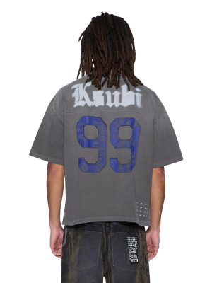 UTOPIA HALEN RAGLAN SS TEE CHARCOAL