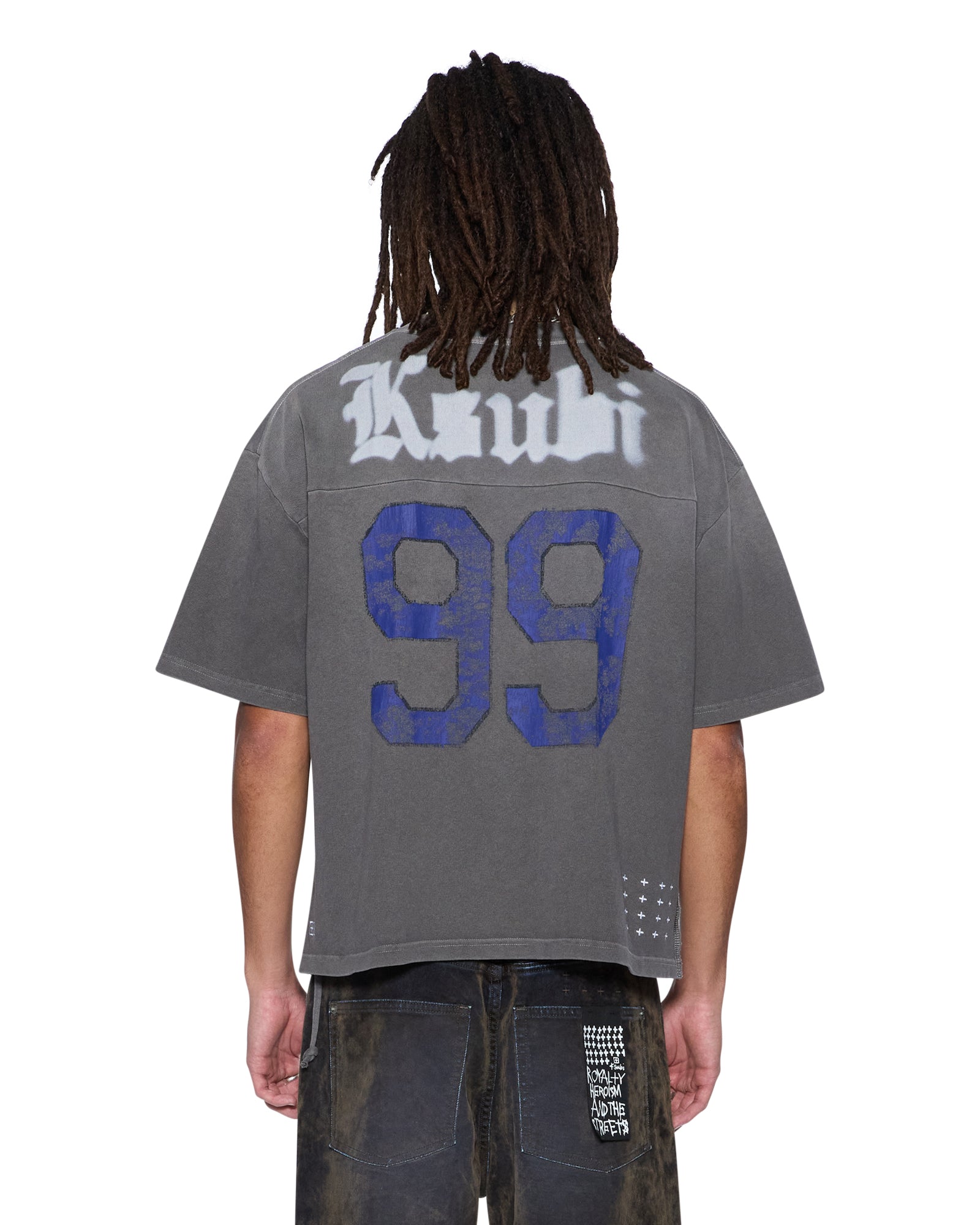 UTOPIA HALEN RAGLAN SS TEE CHARCOAL