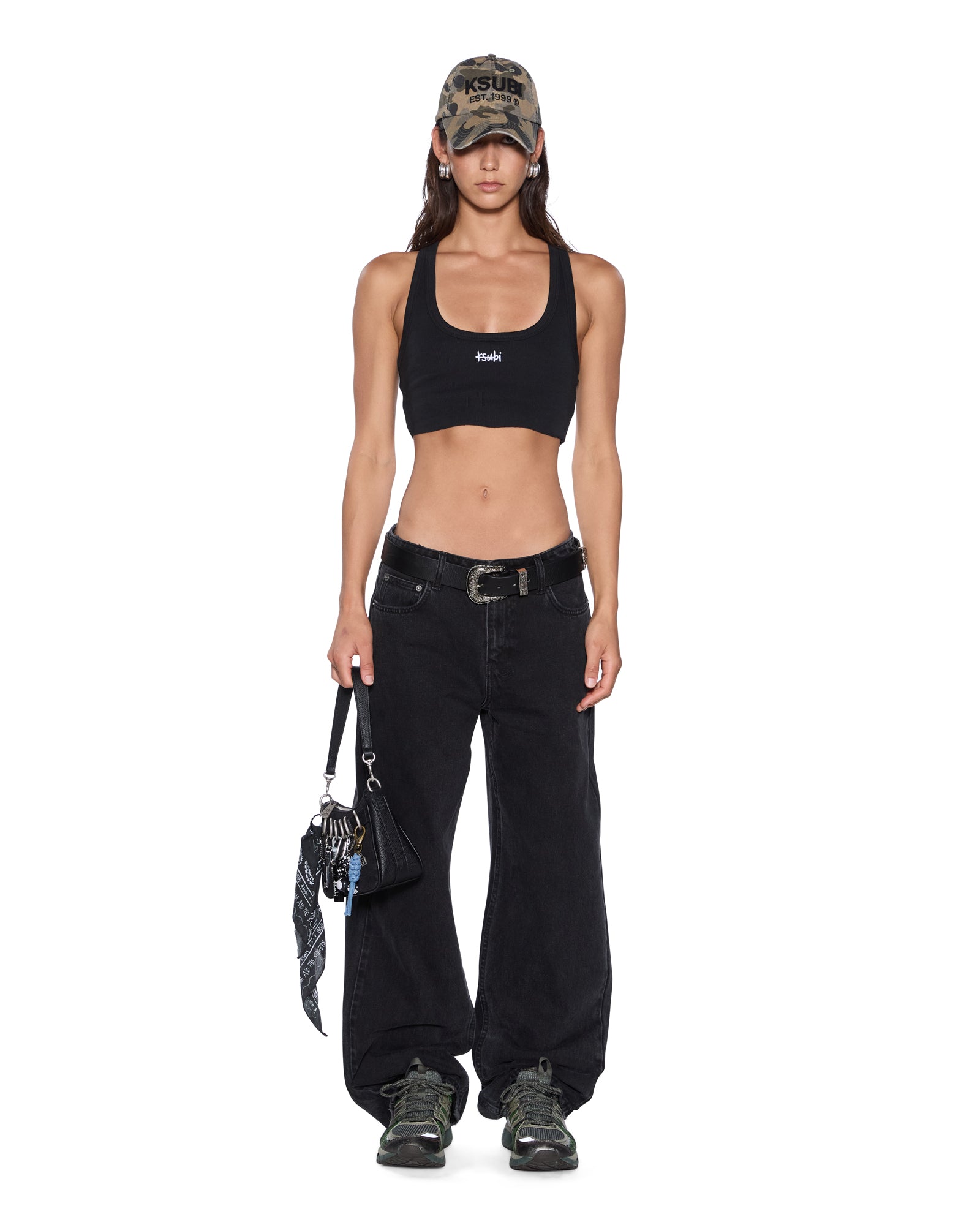 1999 ORIGIN CROPPED TANK BLACK - Image 2