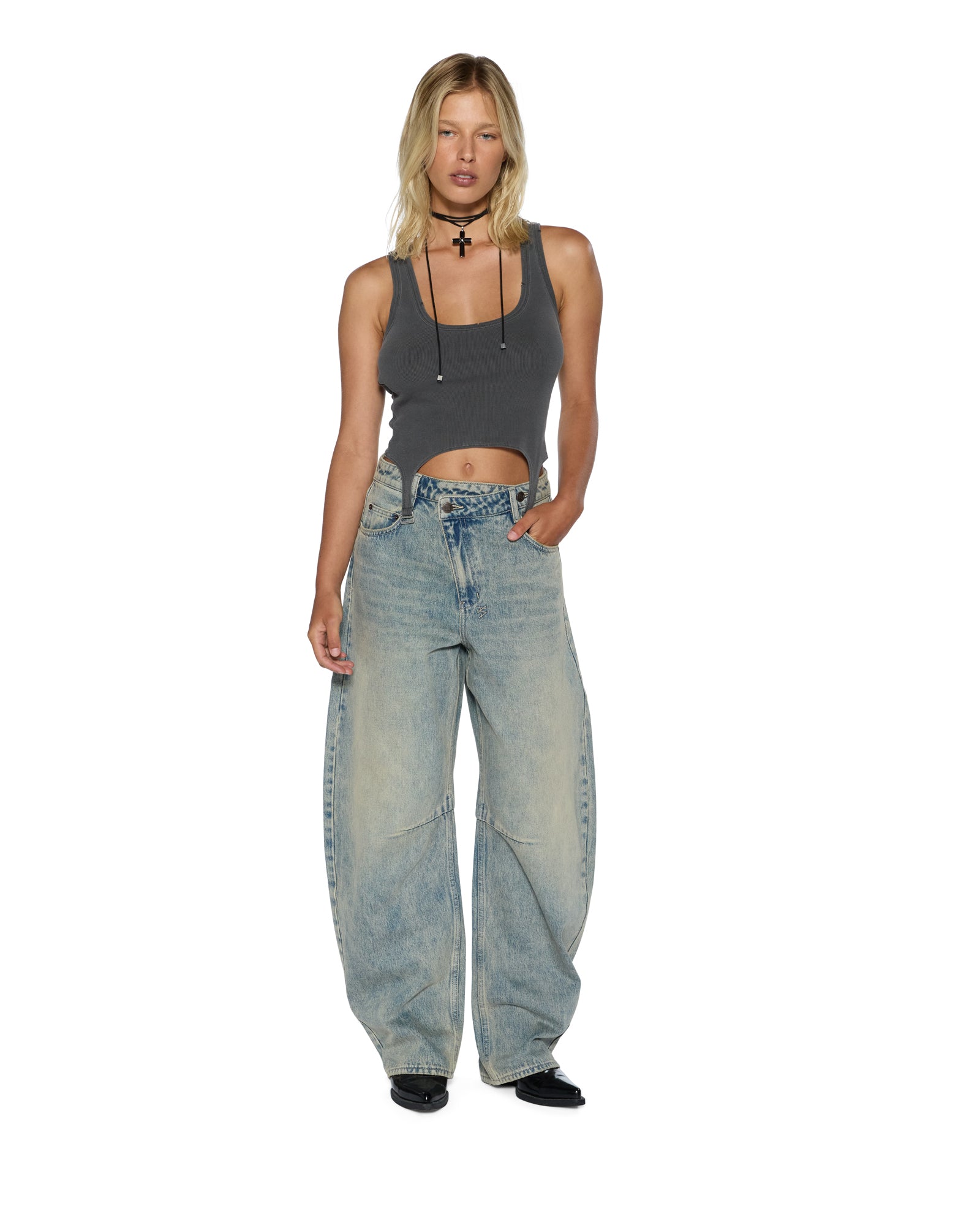 ORIGIN TANK GARTER CHARCOAL - Image 2