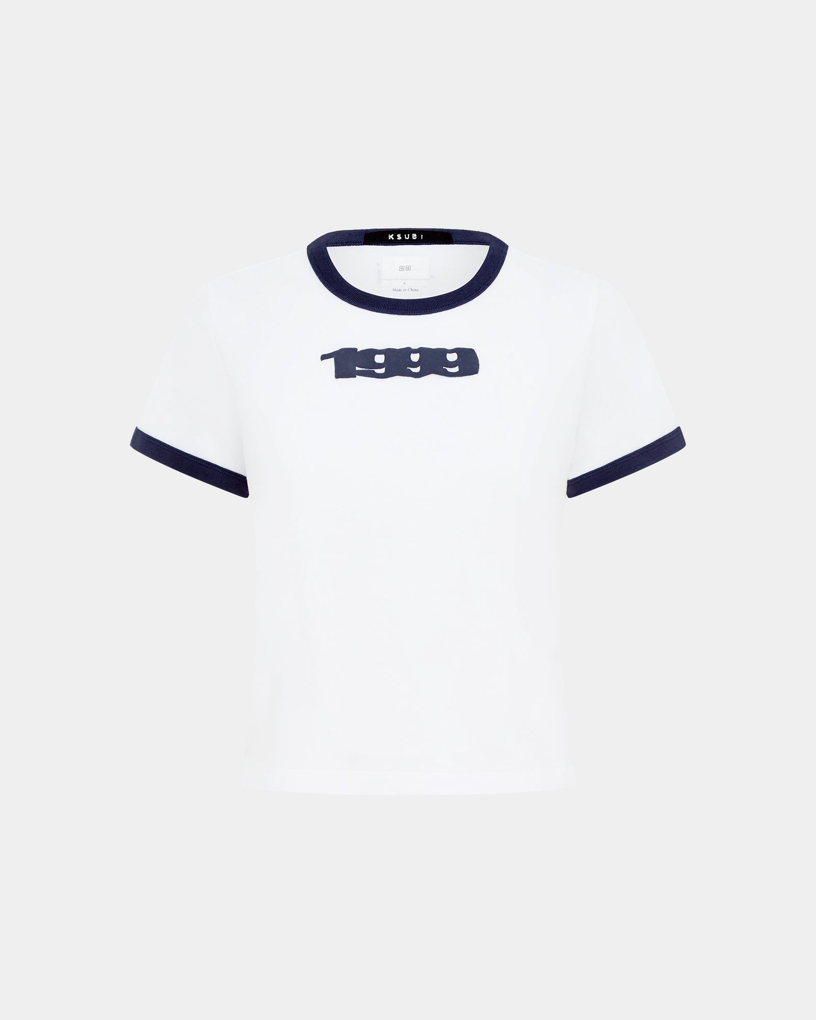 1999 MINI SS TEE WHITE NAVY - Image 5