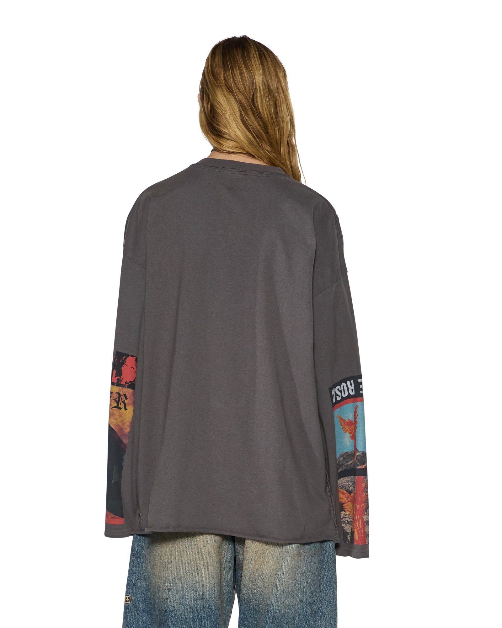 ALTAR LS BOYFRIEND TEE CHARCOAL - Image 5